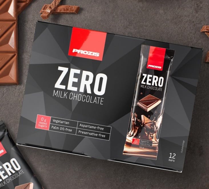Zero Milk Chocolate 12 x 30 g, Cioccolato al latte