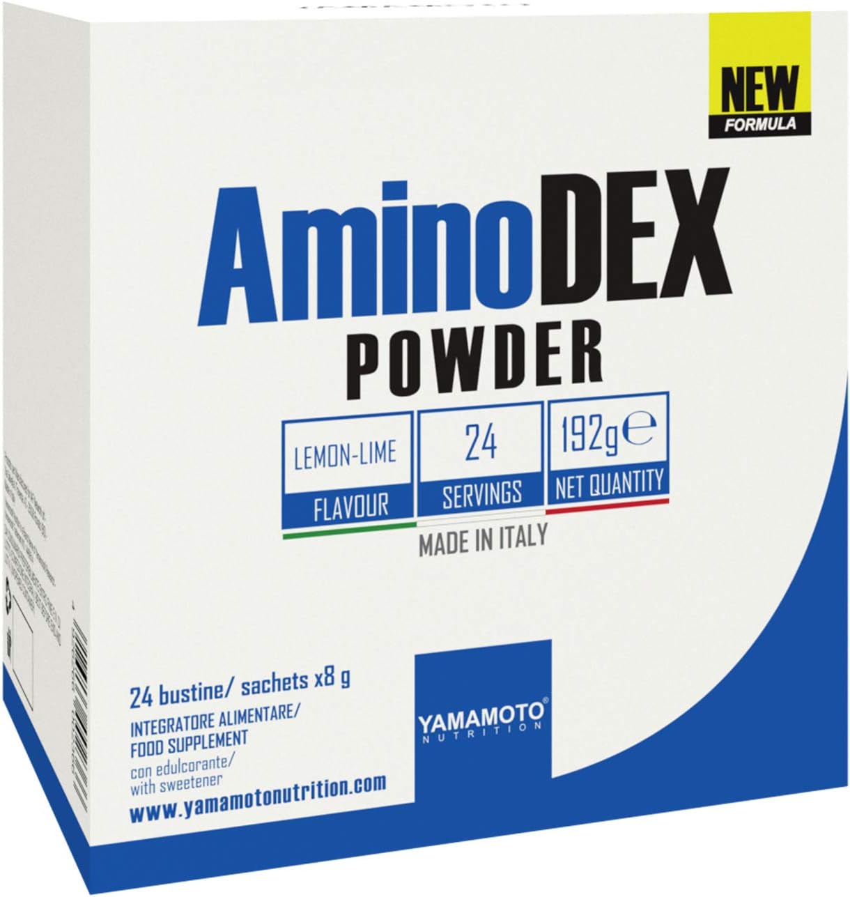 AminoDEX POWDER 24 buste da 8 g, Limone Lime