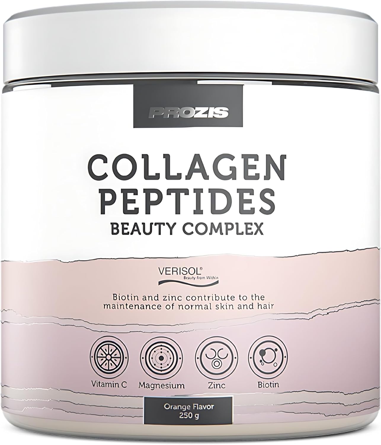 Collagen Peptides Beauty Complex 250 g, Arancia