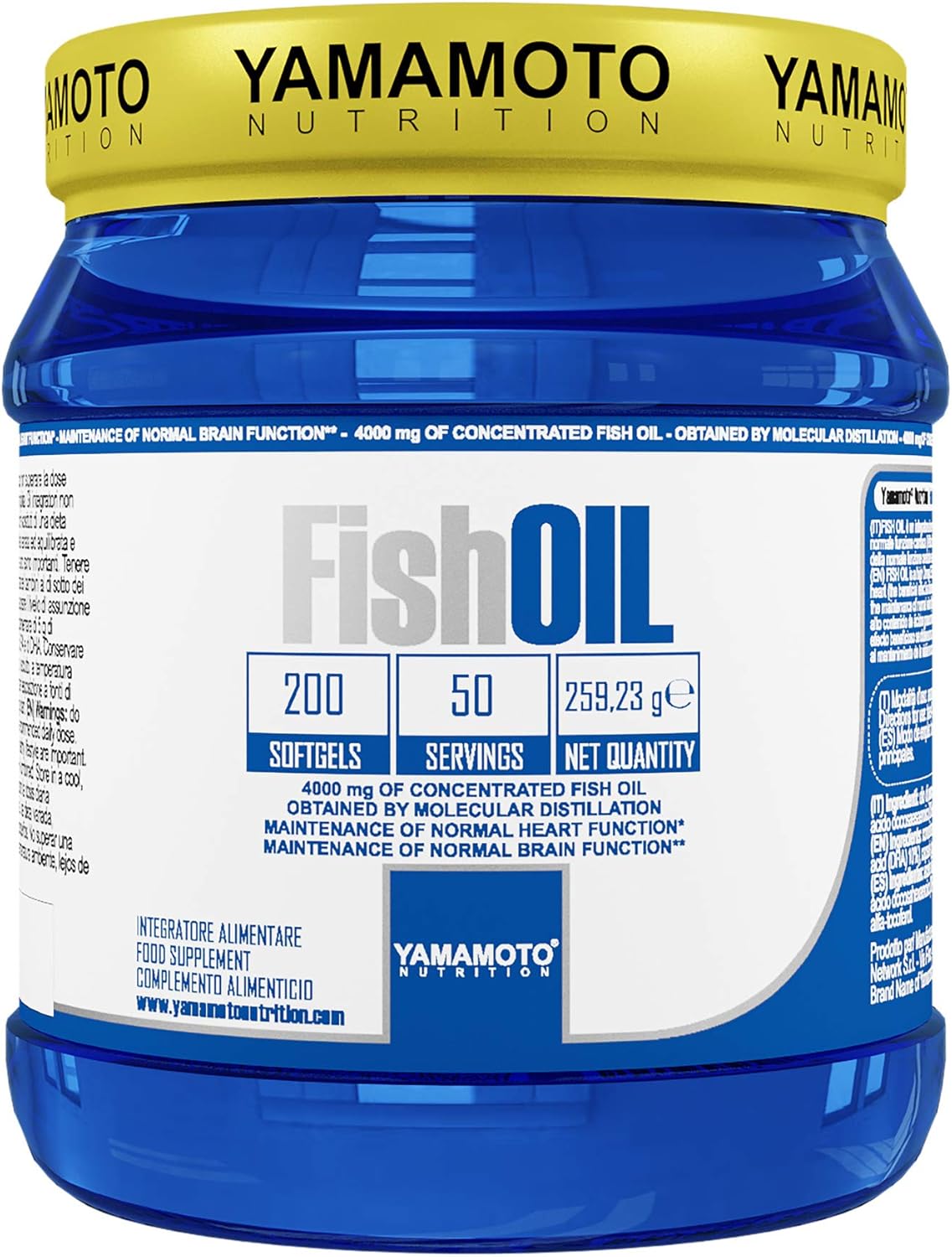 Fish OIL, 200 softgels