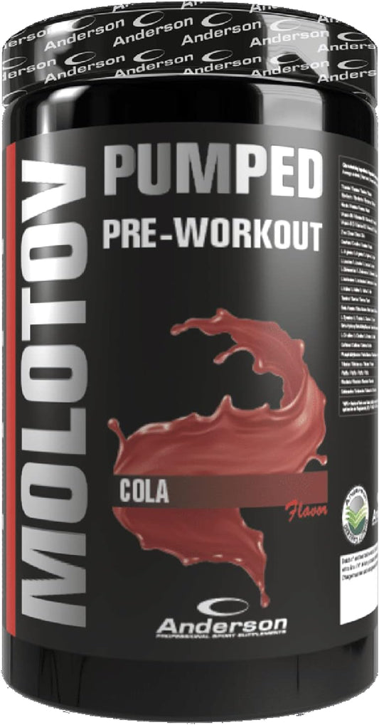 MOLOTOV PUMPED PRE-WORKOUT - 600g - Cola