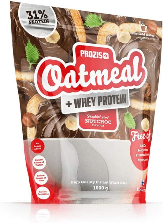 Oatmeal + Whey - Avena e proteine whey 900 g, NutChoc