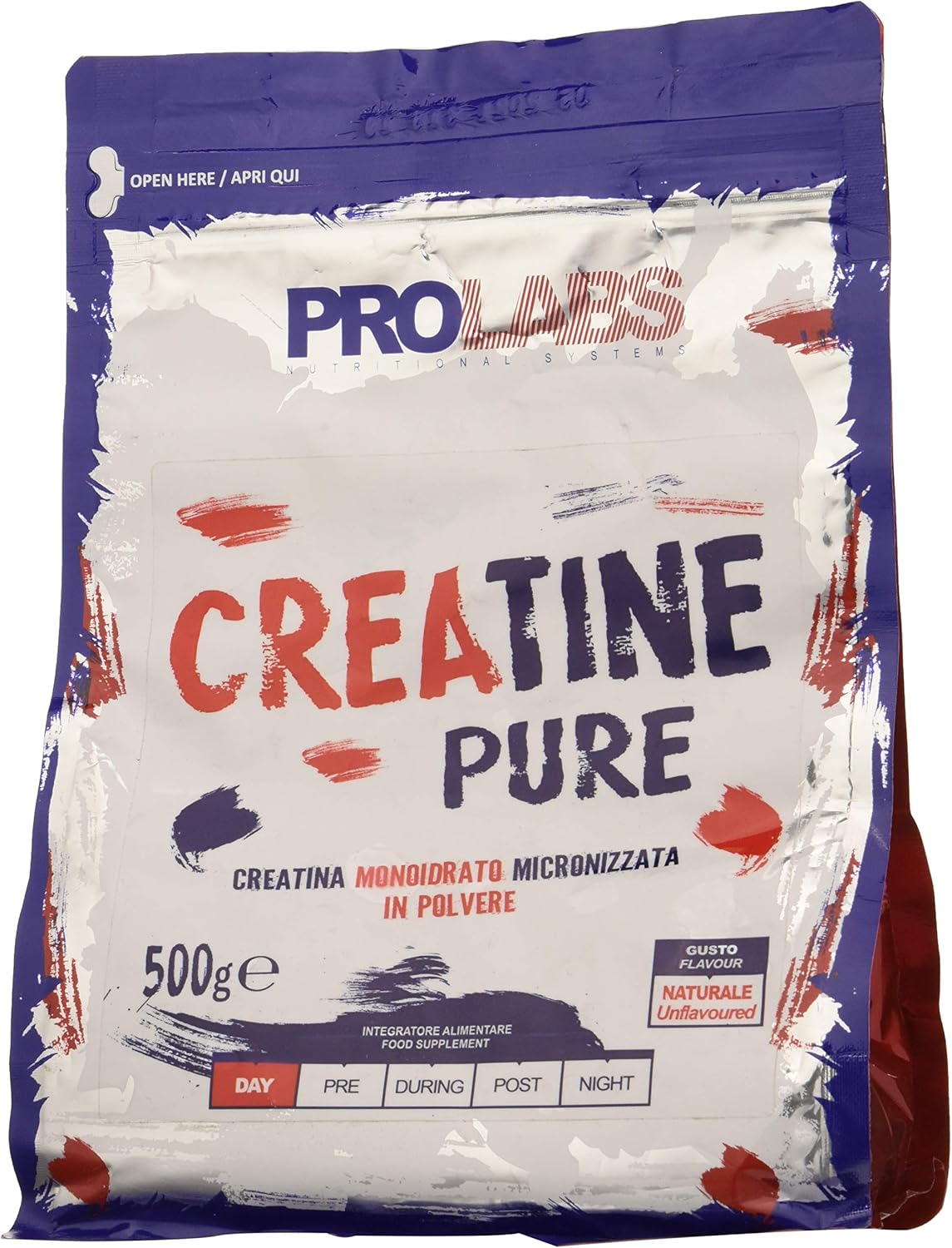 Creatine Pure - 500g (busta)- Gusto Naturale